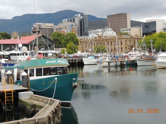 Hobart Hafen